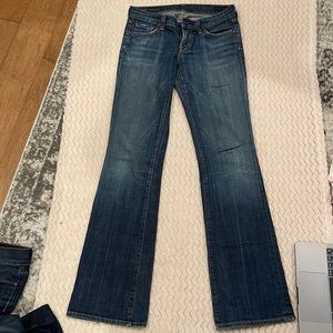 Citizens of Humanity low waist boot cut